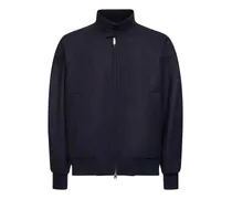 Jacke mit geprägtem Patch - Blau