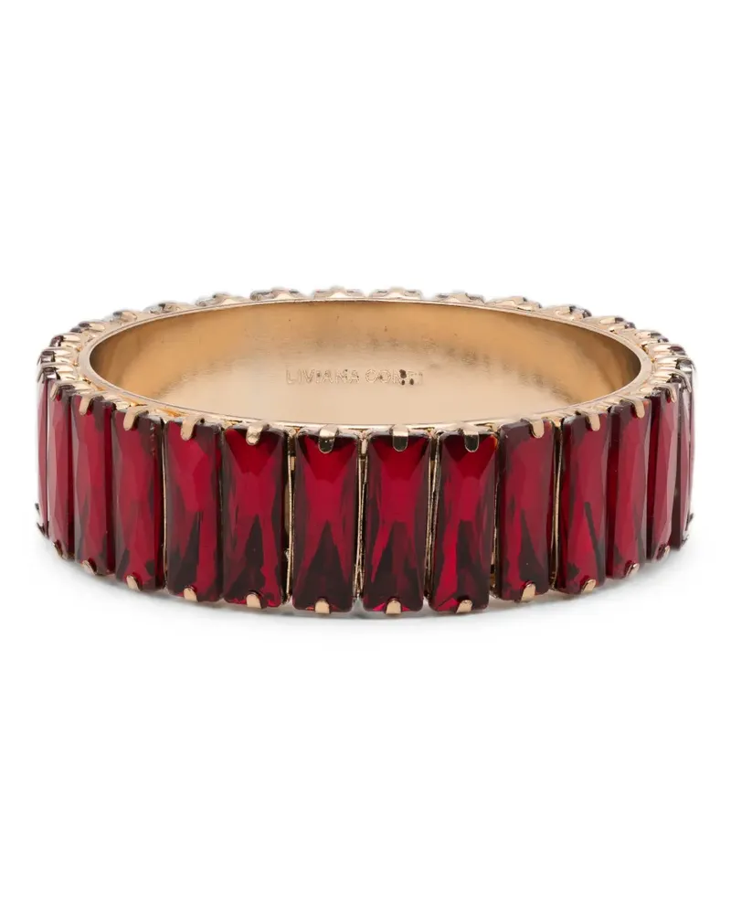 Liviana Conti crystal-embellished bracelet - Gold Gold