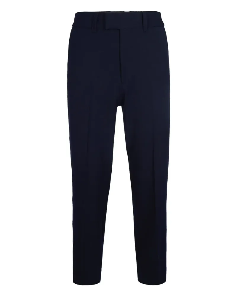 Paolo Pecora Milano elastic-waist trousers - Blau Blau