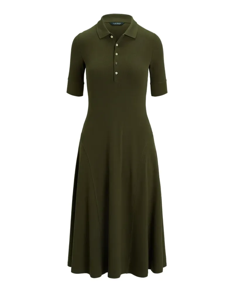 Ralph Lauren Midikleid in A-Linie - Grün Grün