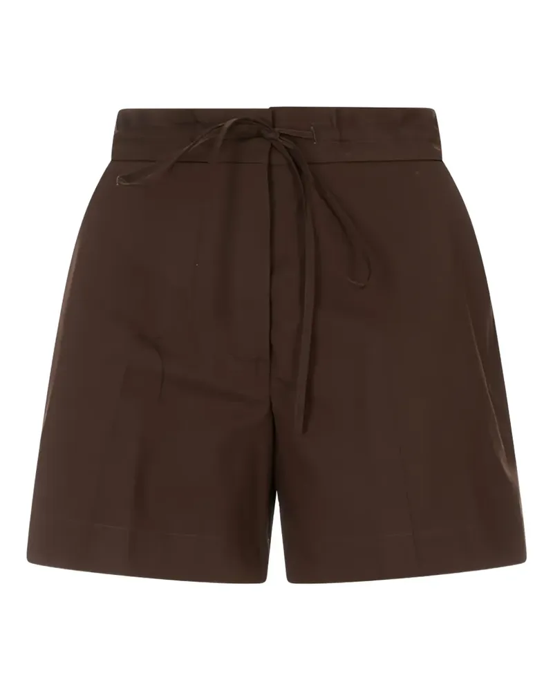 P.A.R.O.S.H. Cannes Shorts mit Kordelzug - Braun Braun