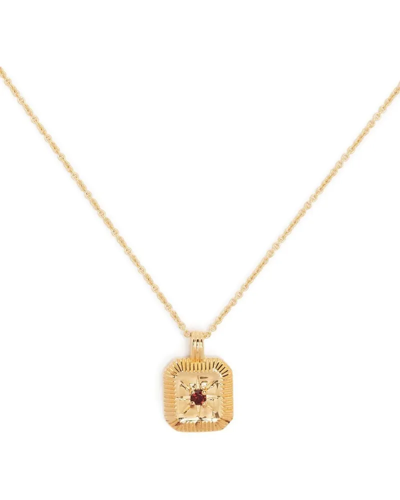 Missoma January Birthstone Halskette - Gold Gold