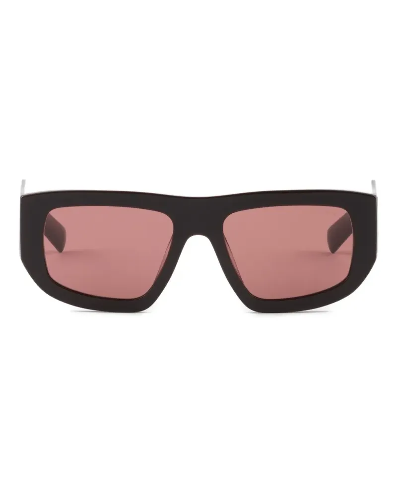 Prada sunglasses with triangle logo - Braun Braun