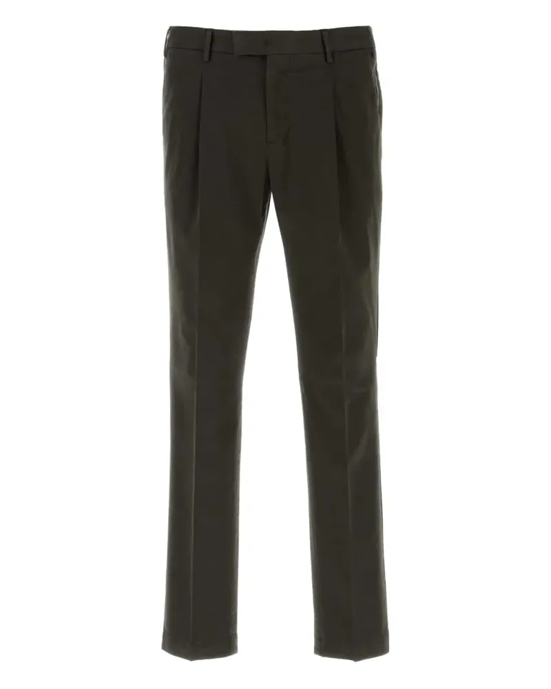 PT TORINO Hose mit Bundfalten - Grau Grau