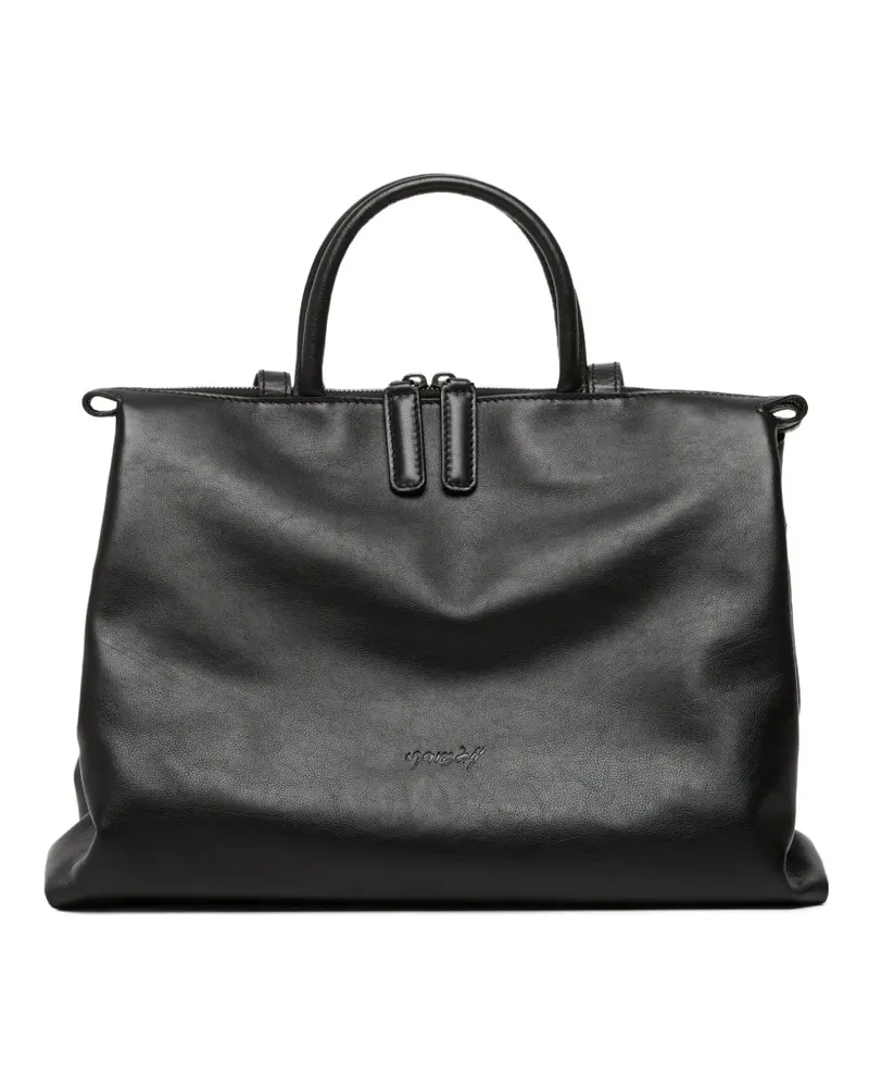 Marsèll Orizzontale Tote Bag - Schwarz Schwarz