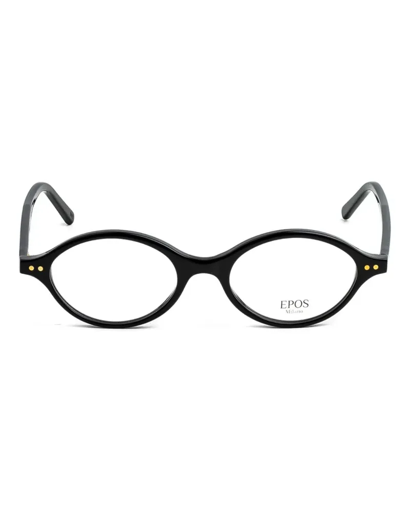 EPOS Gilda oval-frame glasses - Schwarz Schwarz