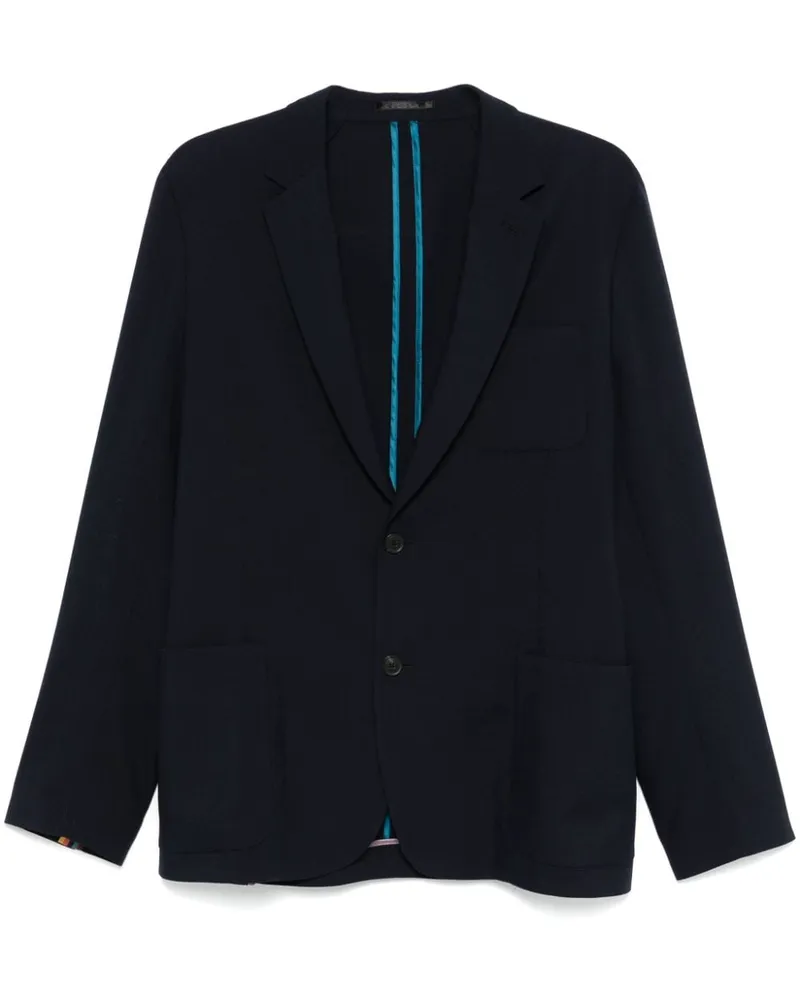 Paul Smith Sakko mit aufgesetzten Taschen - Blau Blau