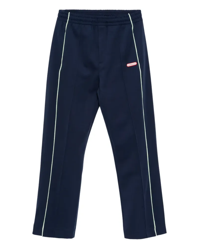 Casablanca Paris Jogginghose mit offenem Saum - Blau Blau