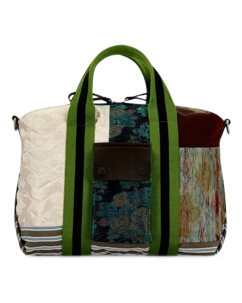 Dries van Noten Shopper mit Stickerei - Nude Nude