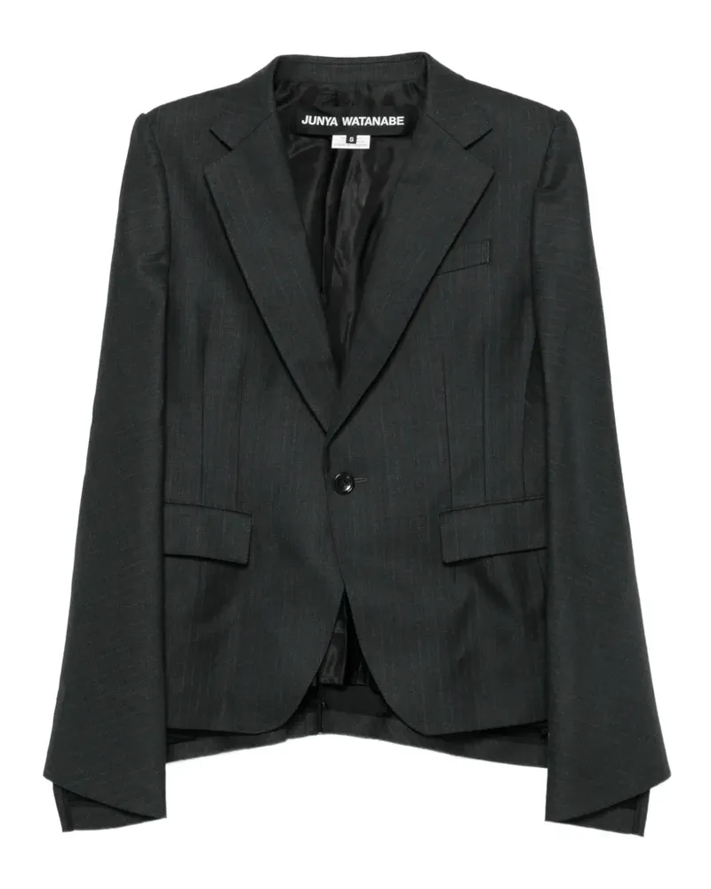 Junya Watanabe cape-sleeve blazer - Grau Grau