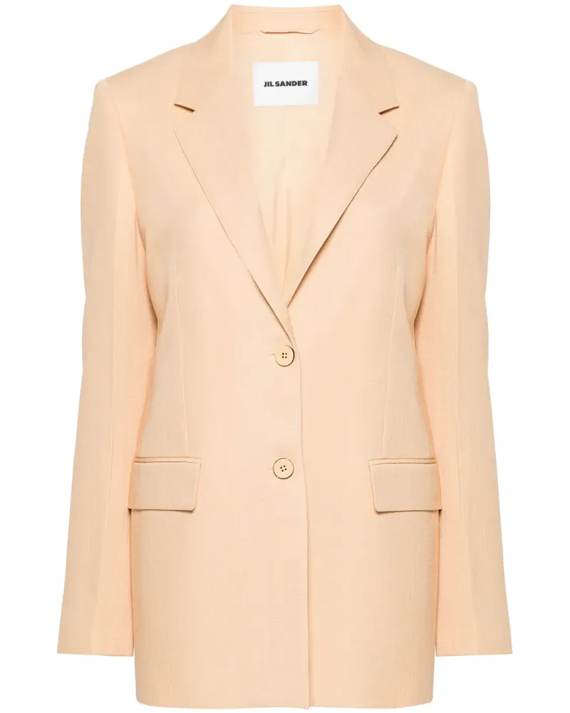 Jil Sander Einreihiges Sakko - Orange Orange