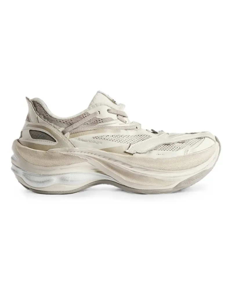 Balenciaga Jet Sneakers in Eierschale - Nude Nude