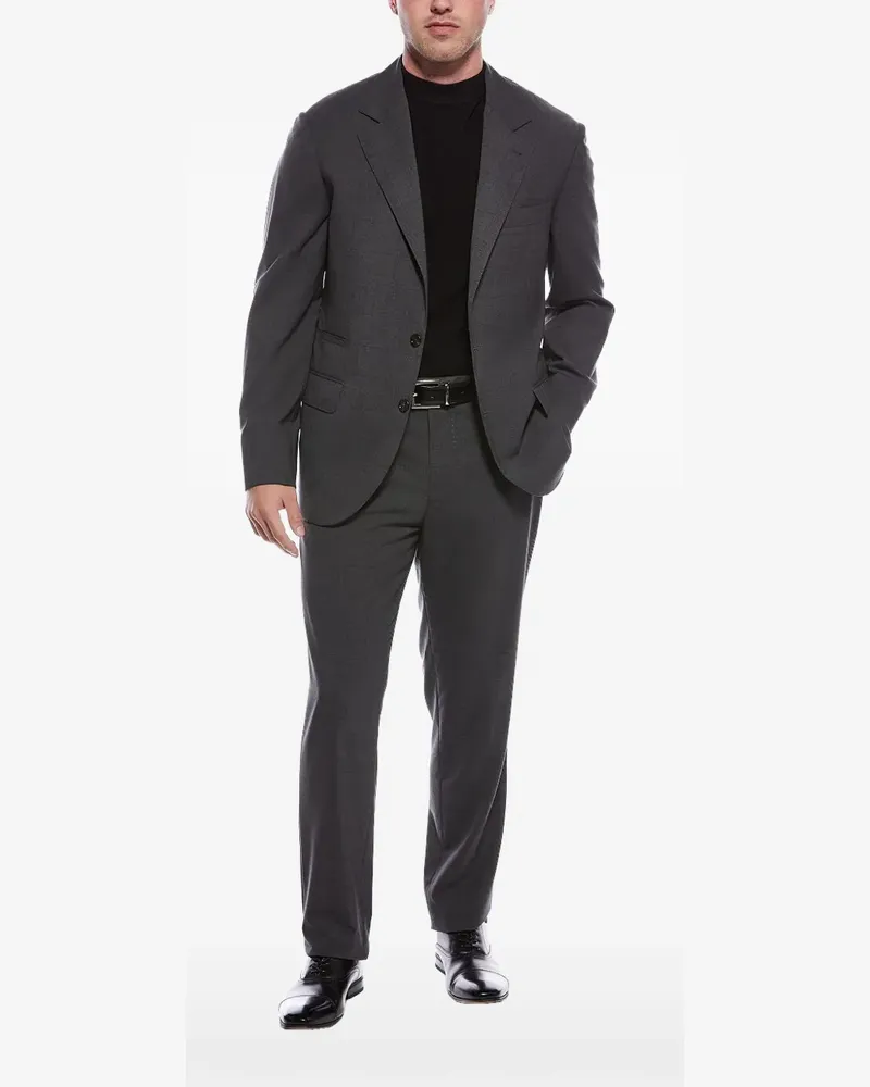Brunello Cucinelli single-breasted tailored suit - Grau Grau