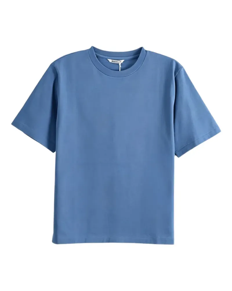 AURALEE crew-neck T-shirt - Blau Blau