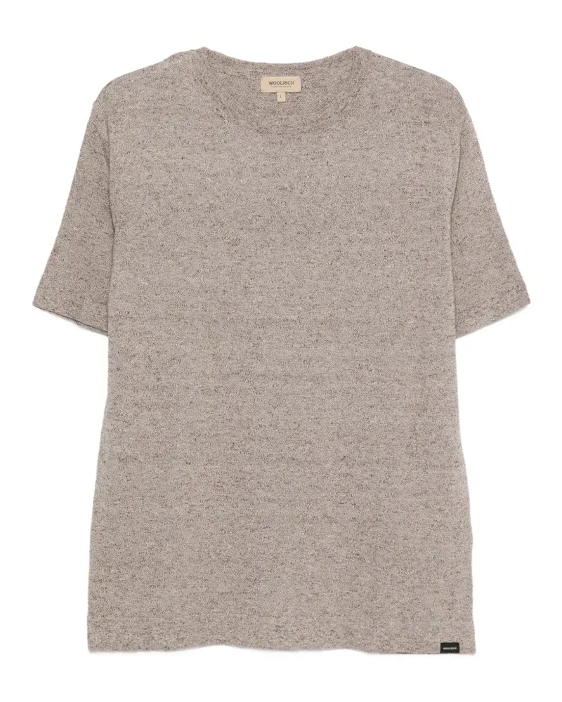 Woolrich round-neck T-shirt - Nude Nude