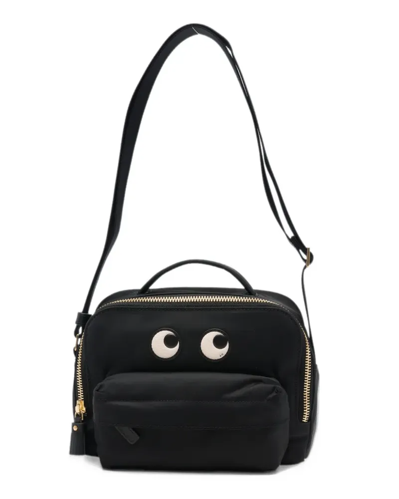 Anya Hindmarch Eyes Schultertasche - Schwarz Schwarz