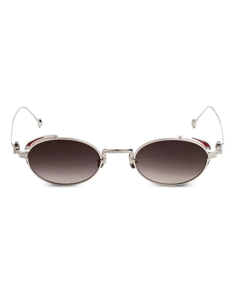 MATSUDA round-frame sunglasses - Silber Silber