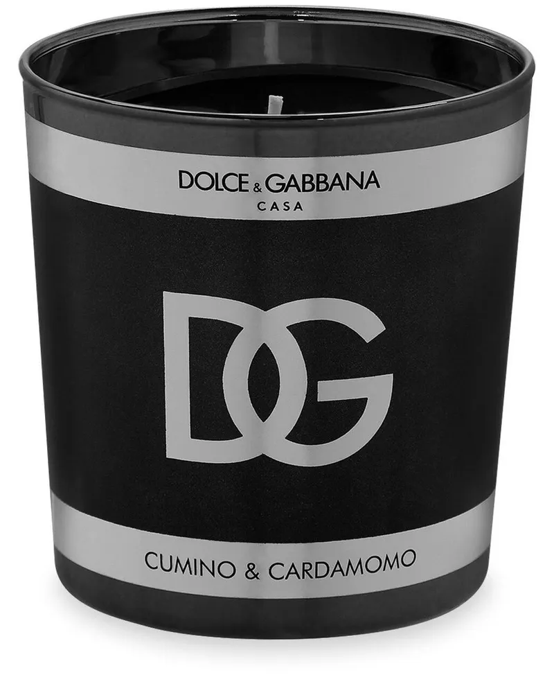 Dolce & Gabbana Casa Cumino & Cardamomo Kerze - Schwarz Schwarz