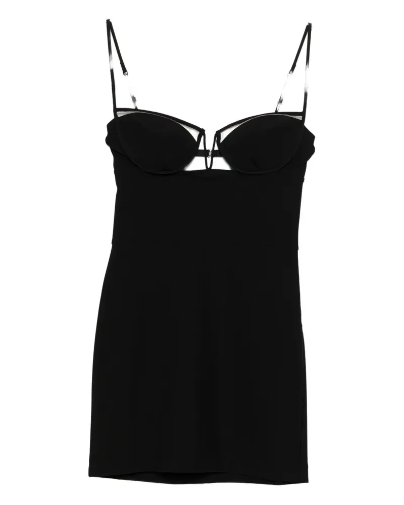 Nensi Dojaka cut-out mini dress - Schwarz Schwarz