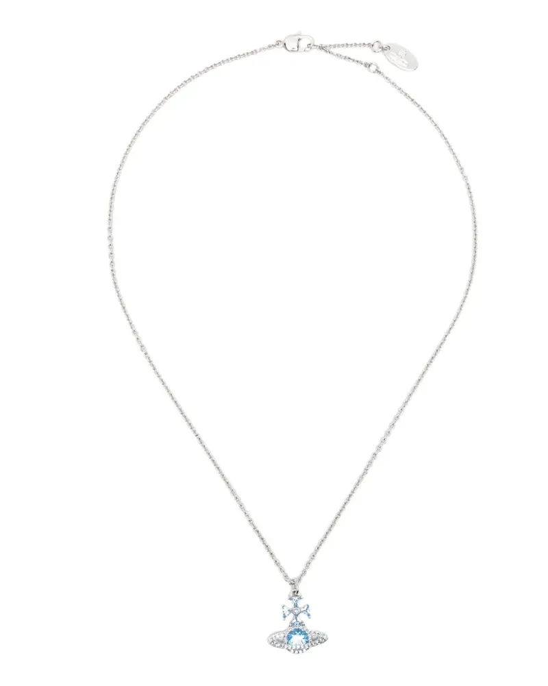 Vivienne Westwood Mila Orb Halskette mit Anhänger - Silber Silber