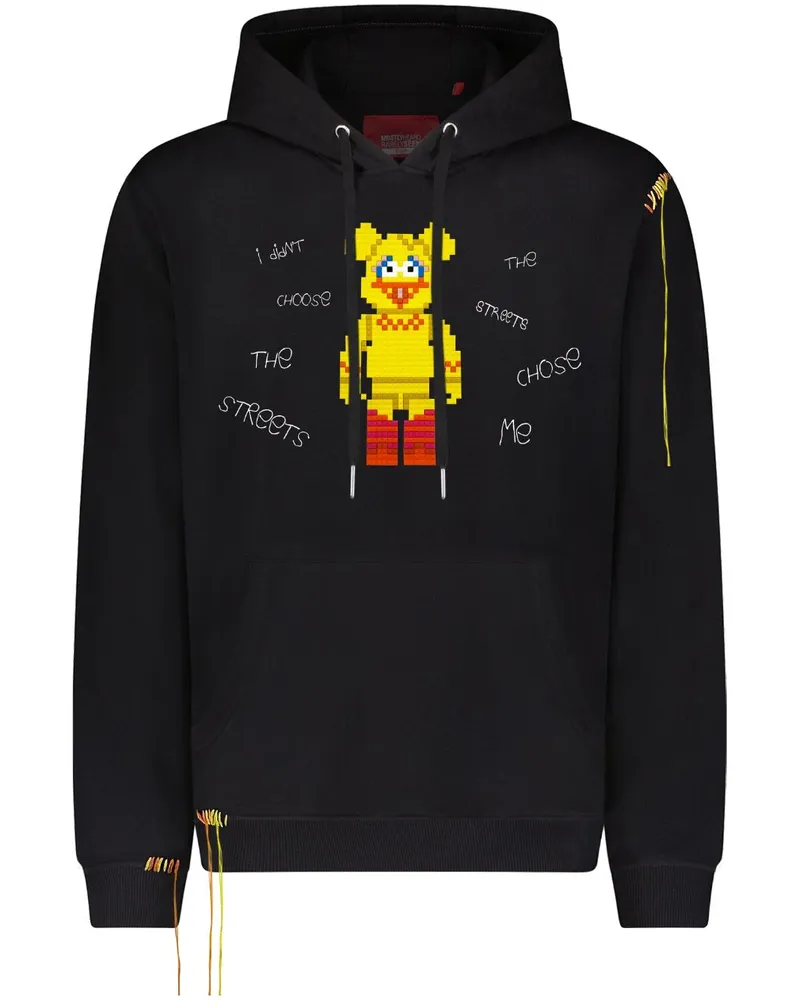 Mostly Heard Rarely Seen Streets Chose Me Hoodie - Schwarz Schwarz