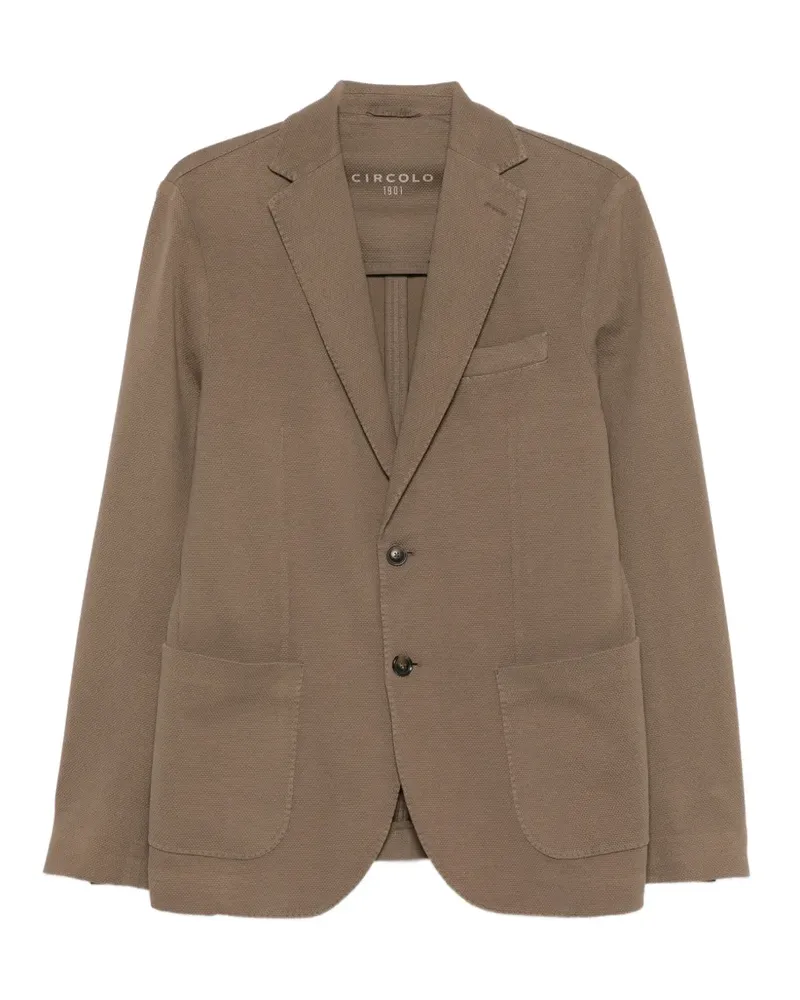 CIRCOLO 1901 Jacke mit aufgesetzten Taschen - Braun Braun