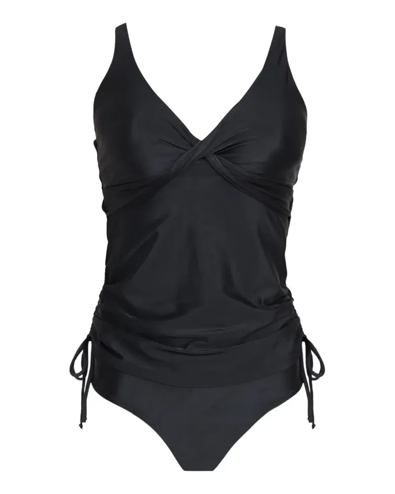 Lygia & Nanny Luana Tankini Detail - Schwarz Schwarz
