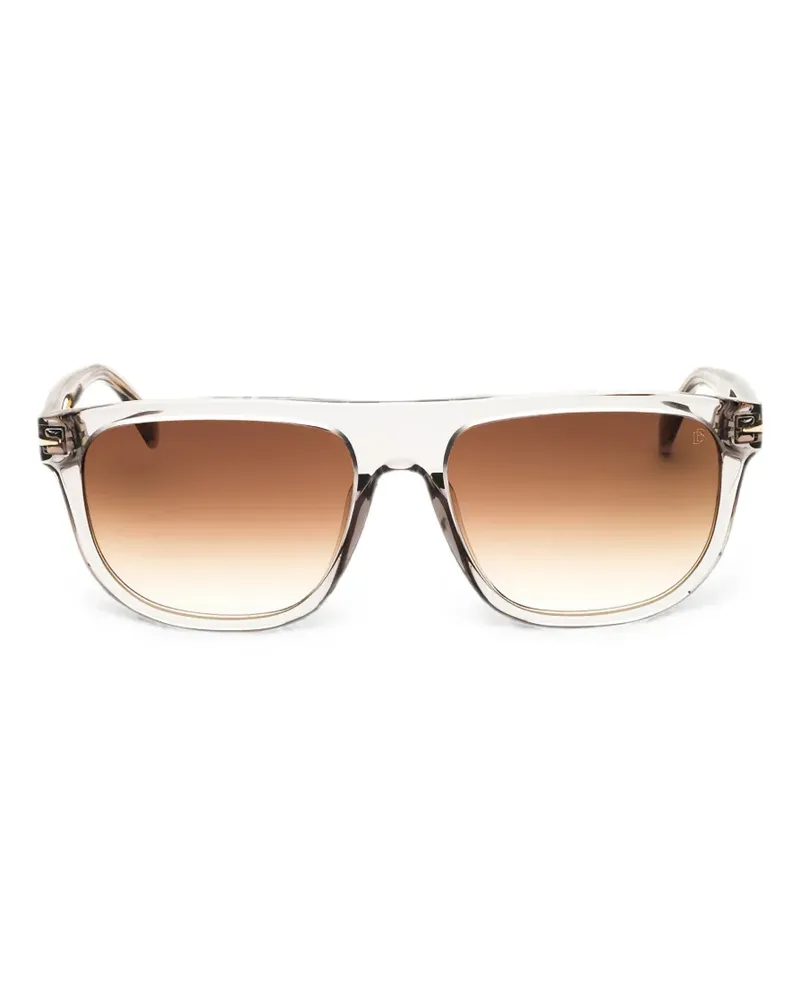 EYEWEAR by DAVID BECKHAM square-frame sunglasses - Weiß Weiß