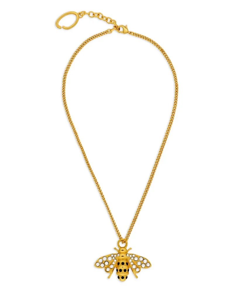 Oscar de la Renta Halskette mit Bienenanhänger - Gold Gold