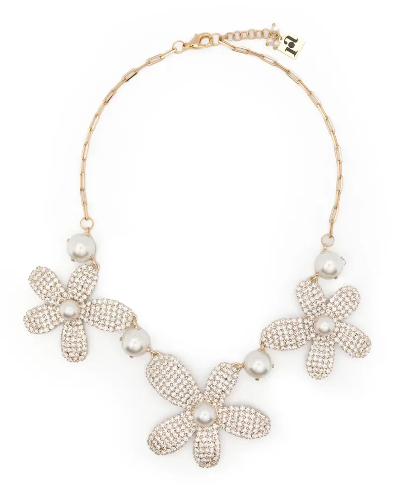 Rosantica Halskette mit Kristallen - Gold Gold