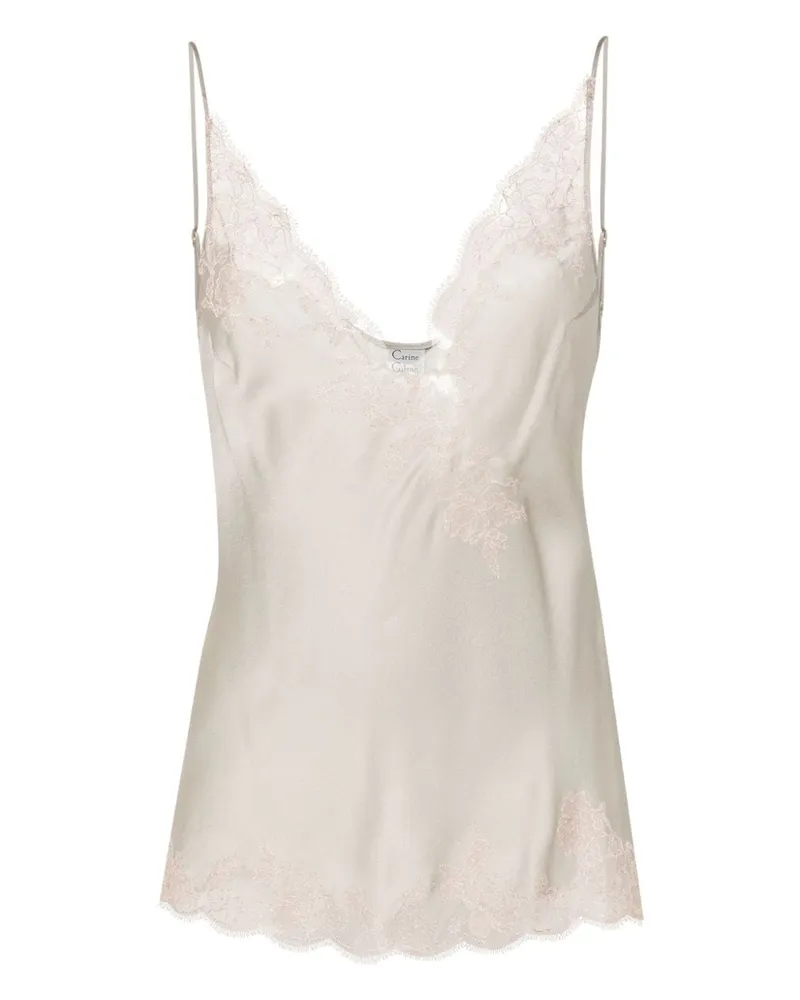 Carine Gilson Calais-Caudry Top - Grau Grau