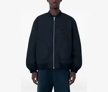 Bomberjacke mit aufgesetzten Taschen - Schwarz