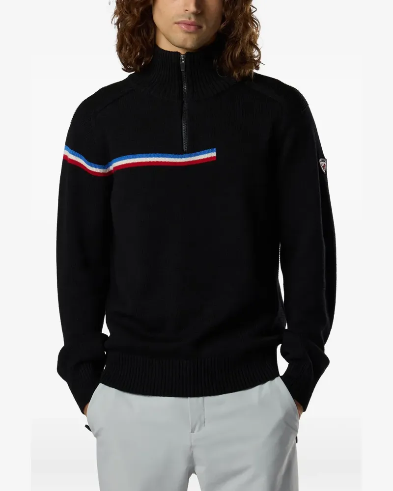 Rossignol half-zip merino sweater - Schwarz Schwarz