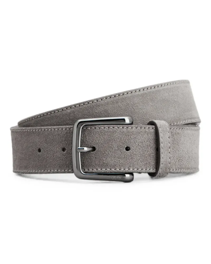 TOD'S Gürtel aus Wildleder - Grau Grau