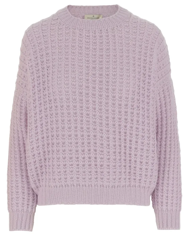 Bruno Manetti Grob gestrickter Pullover - Rosa Rosa