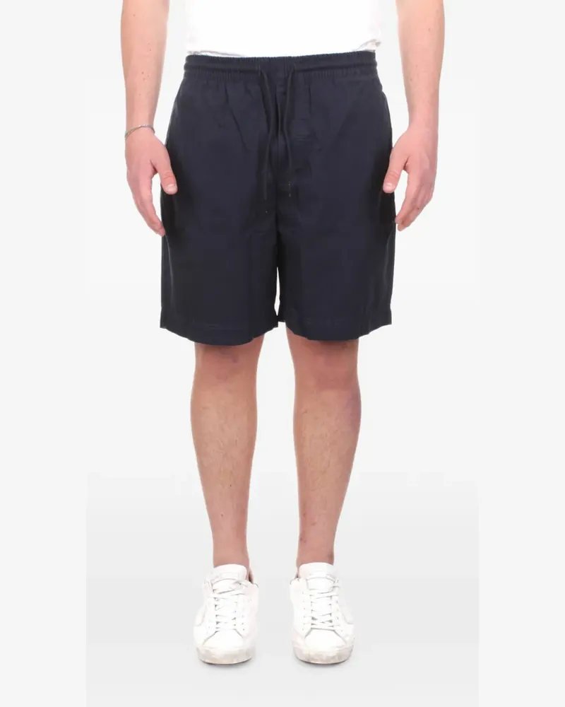 Woolrich elasticated-waistband drawstring shorts - Blau Blau
