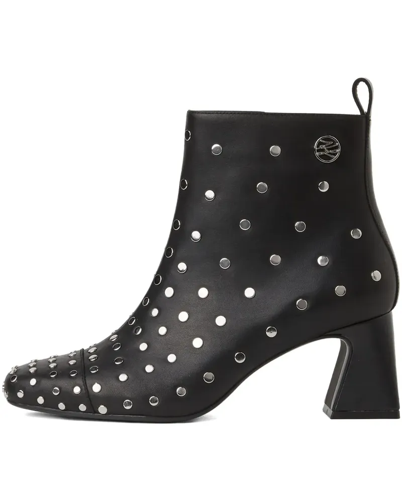 Karl Lagerfeld Stiefel mit Blockabsatz - Schwarz Schwarz