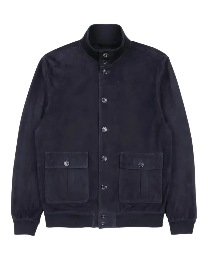 Valstar ino Lederjacke - Blau Blau