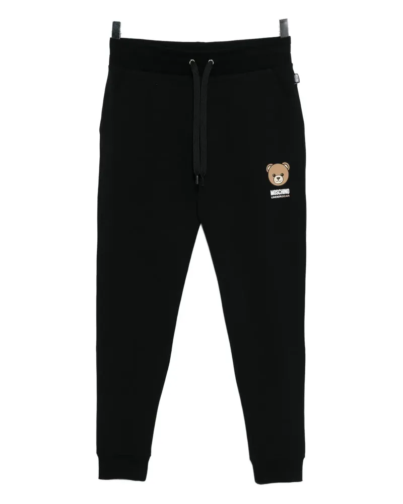 Moschino logo-printed loungewear - Schwarz Schwarz