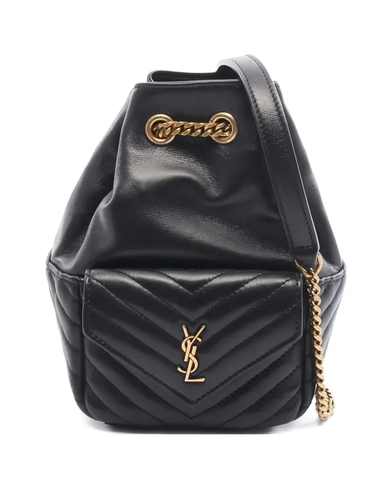 Saint Laurent Mini Joe Beuteltasche - Schwarz Schwarz
