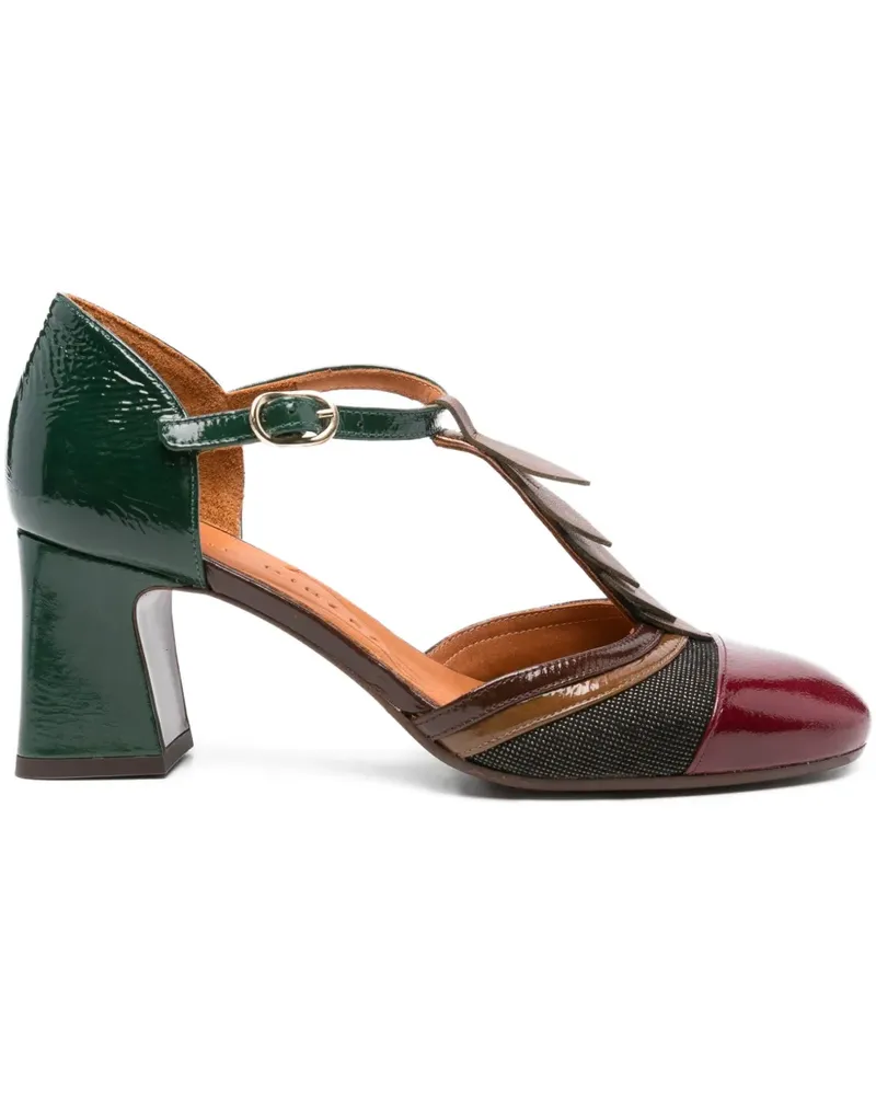 Chie Mihara Pumps mit Blockabsatz 70mm - Braun Braun