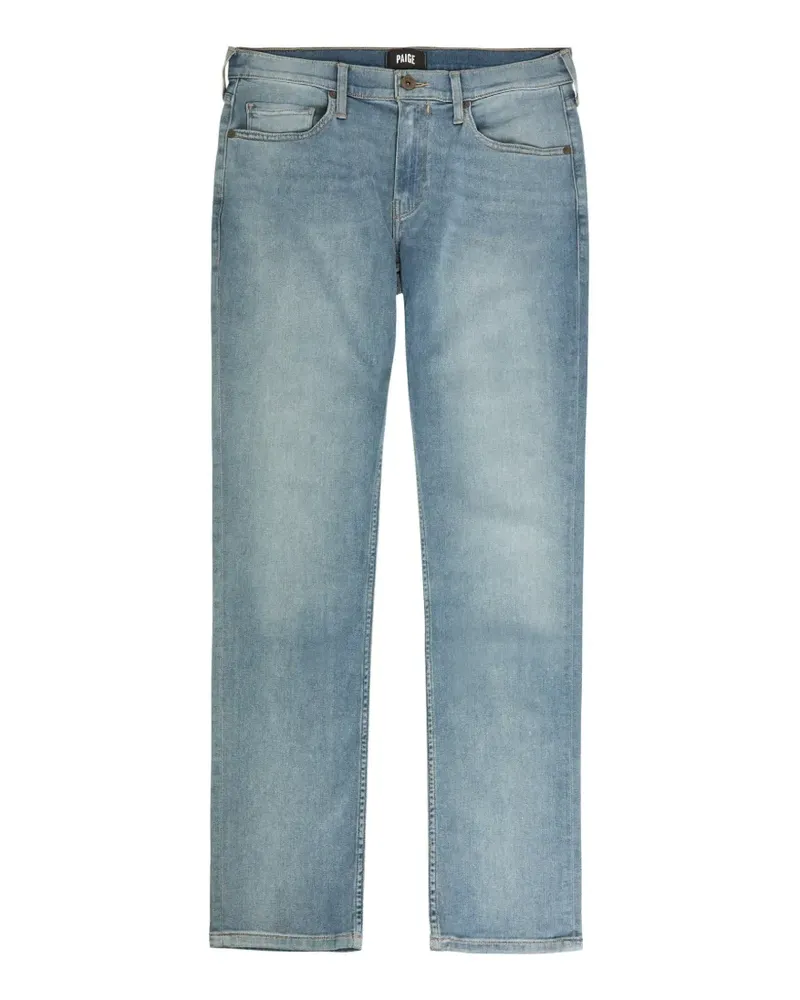 Paige Federal faded-wash slim-fit jeans - Blau Blau