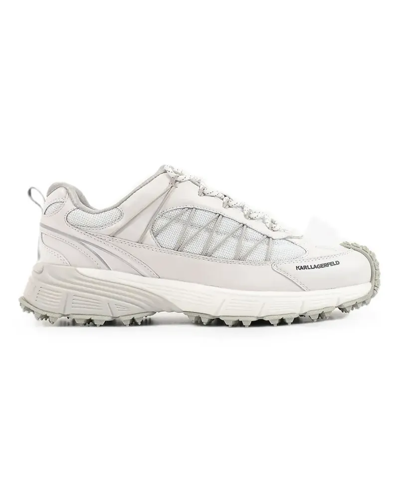 Karl Lagerfeld panelled chunky-sole sneakers - Weiß Weiß