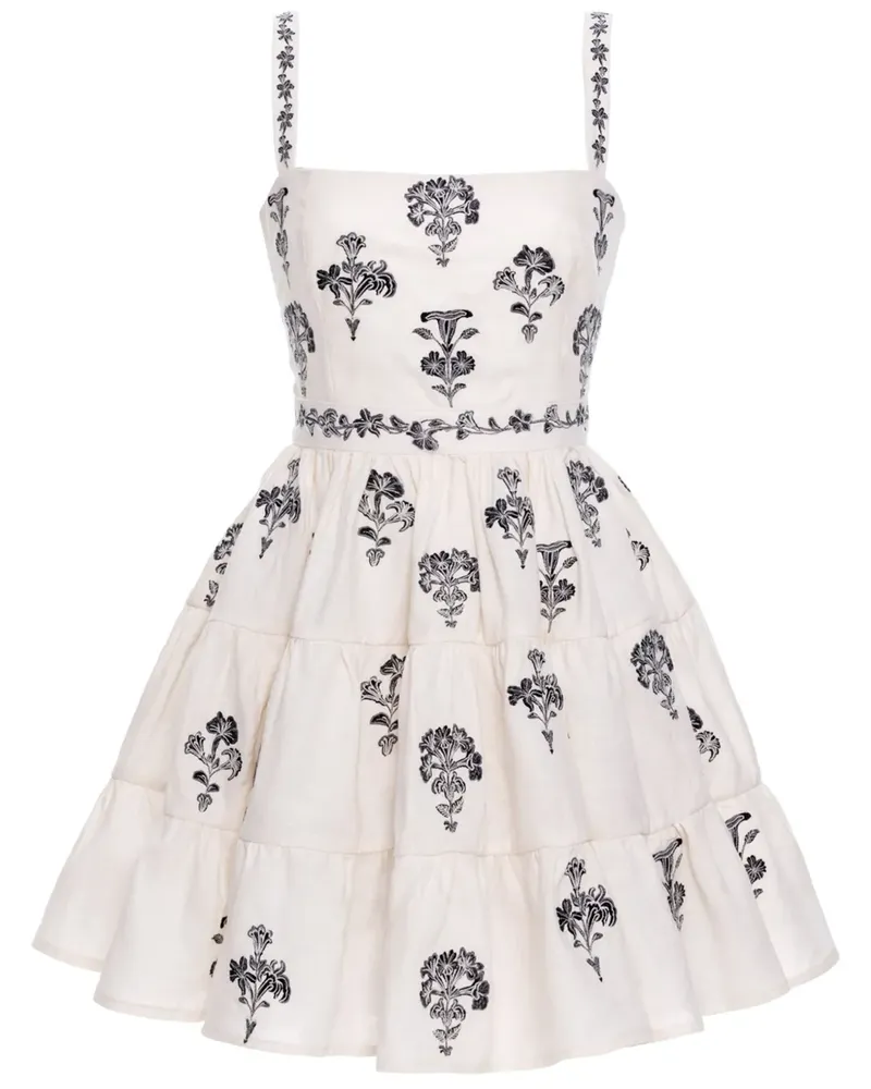 AGUA BENDITA Lima Guayacan Minikleid - Weiß Weiß