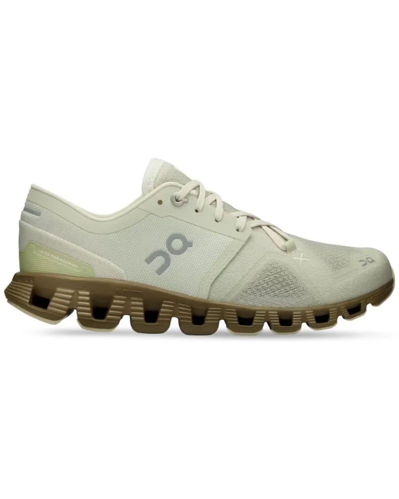 ON Cloud X 3 Sneakers - Grün Grün