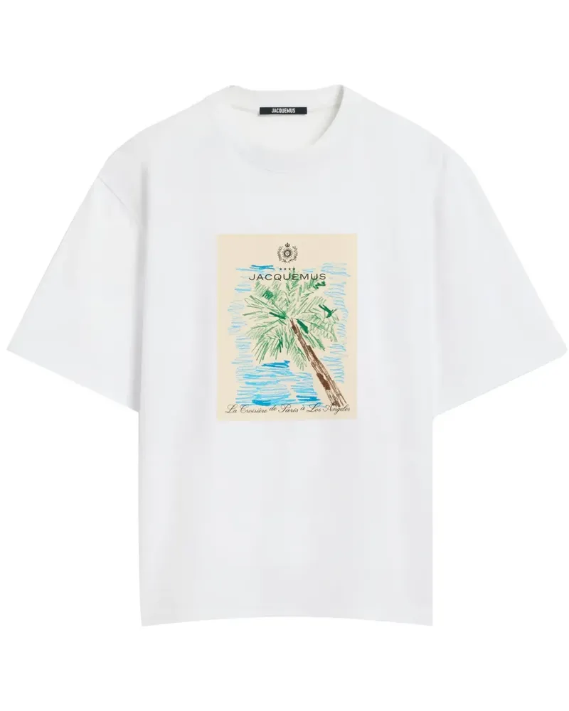 Jacquemus Le Marino T-Shirt - Weiß Weiß