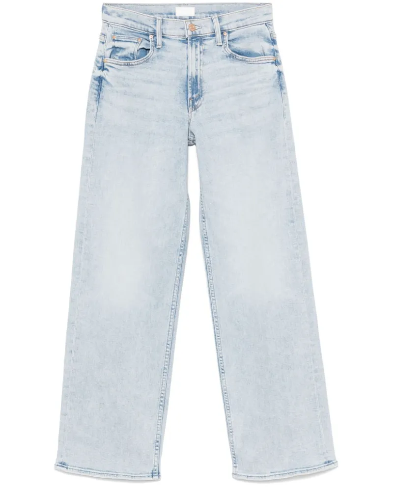 Mother The Spinner Zip Sneak Jeans - Blau Blau