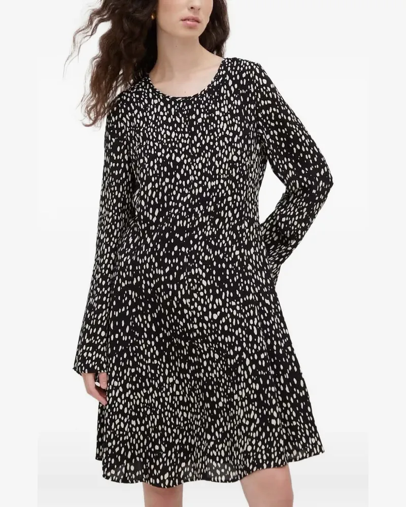 Marc O'Polo Minikleid mit langen Ärmeln - Schwarz Schwarz