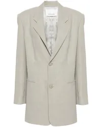 FRANKIE Shop Einreihiger Aiden Blazer Grün