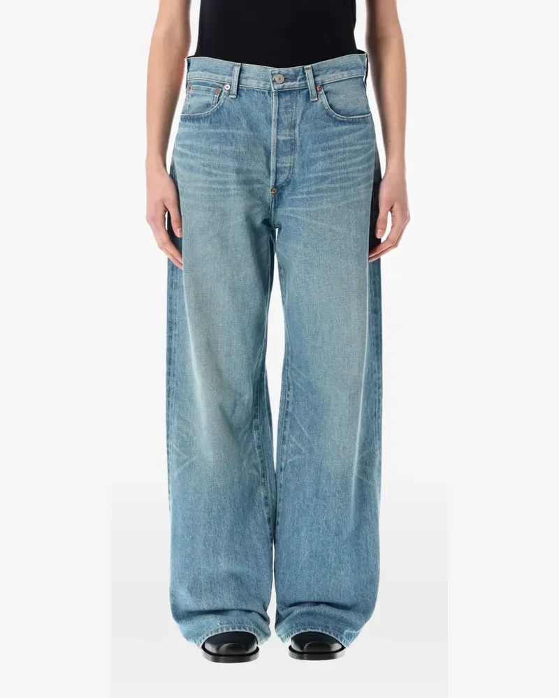 Junya Watanabe Jeans aus Baumwolle - Blau Blau